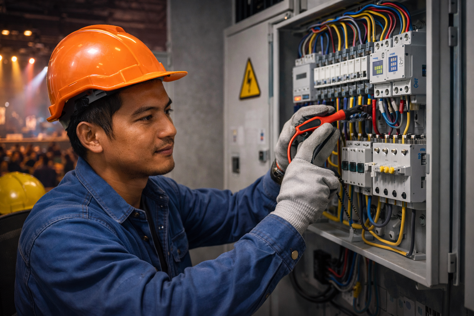 Manajemen daya venue hiburan