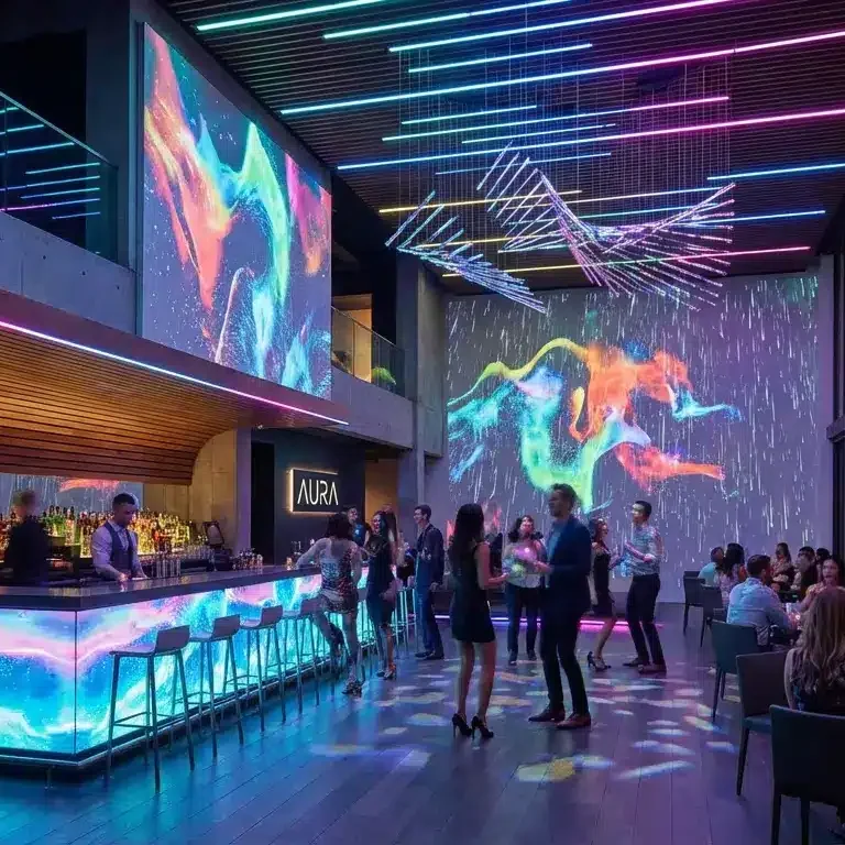 lighting untuk bar dan klub